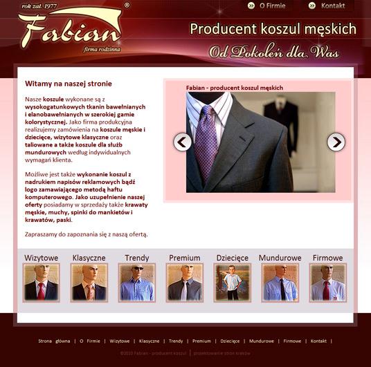 Fabian Koszule - strona główna